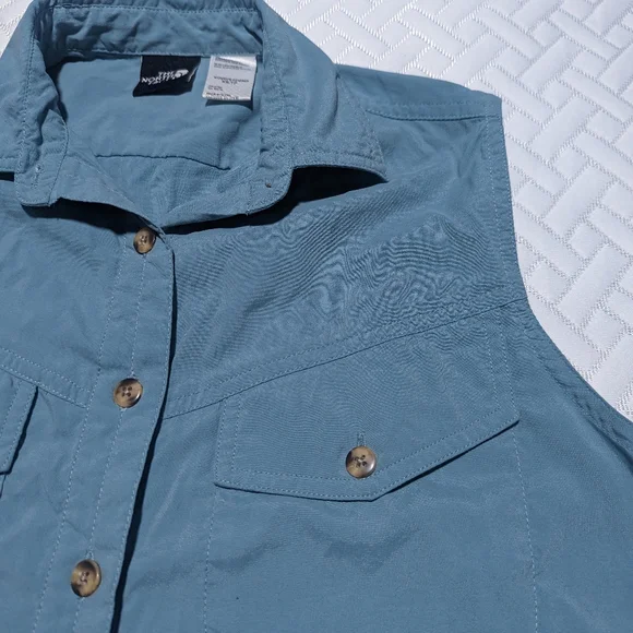 The North Face Women's Sleeveless Camping Outdoor Top, Blue, Size XS - Picture 8 of 8